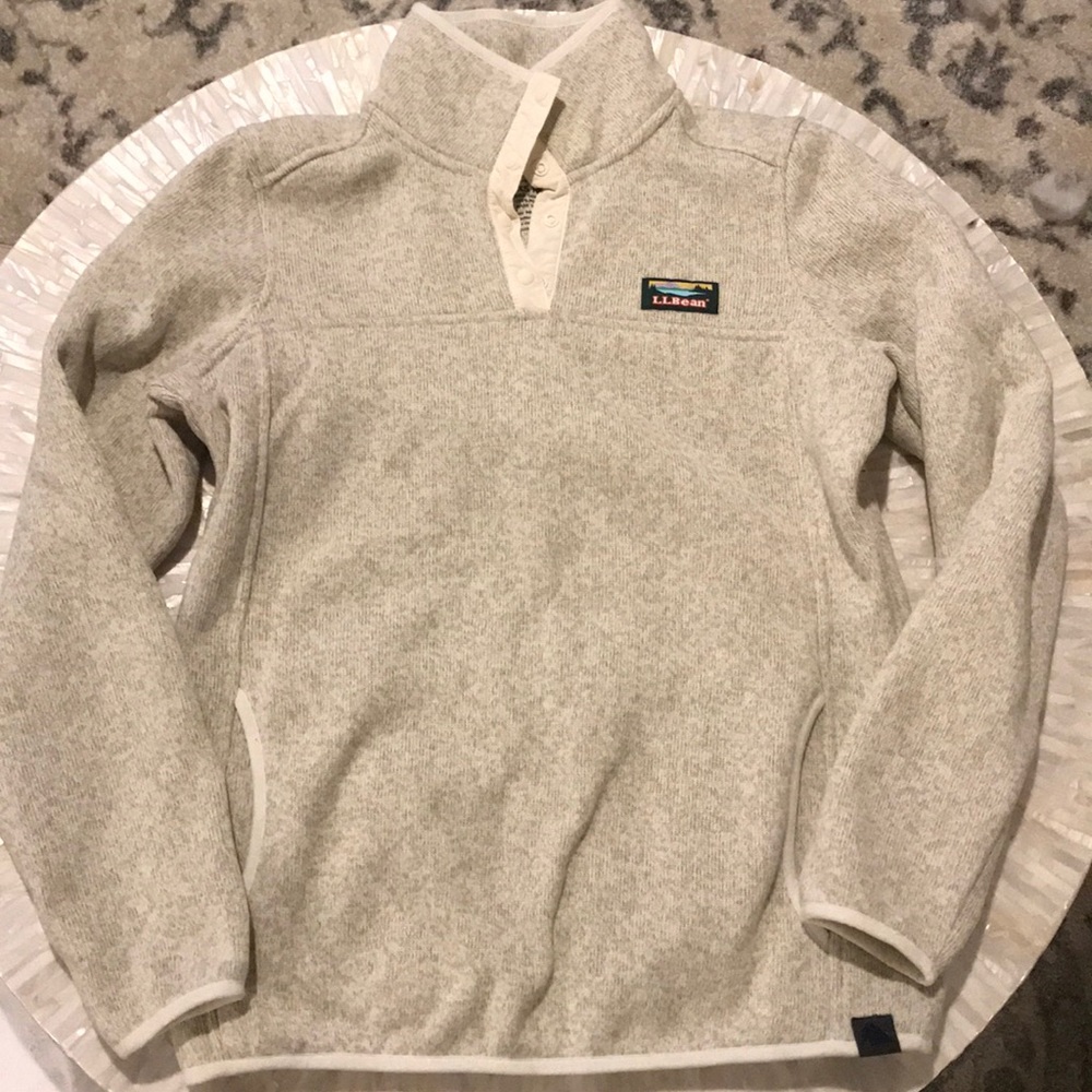 🥾 LLBean Sweater Fleece Pullover